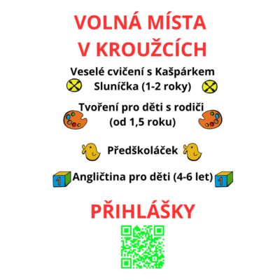 VOLNÁ MÍSTA V KROUŽCÍCH (1)24sl